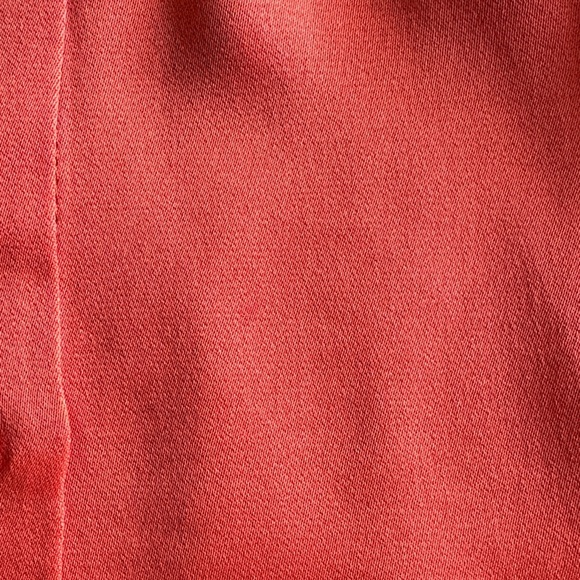 Zara Vibrant Orange Button-Down Shirt 100%Viscose Size S - Picture 5 of 9